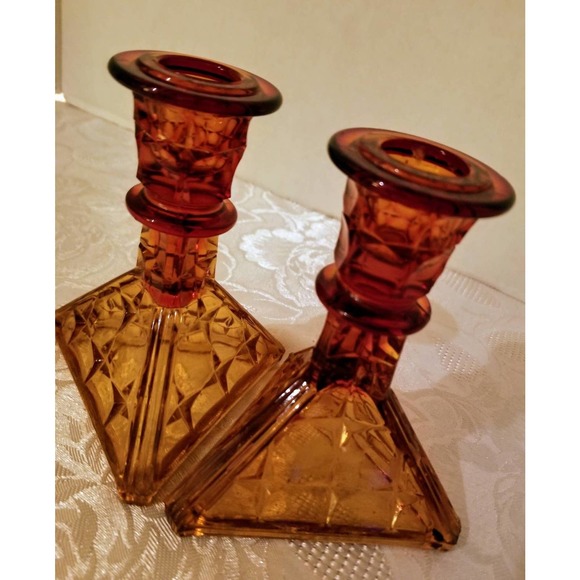Indiana Tiara Sunset Constellation Candle Stick Holders - Picture 2 of 4